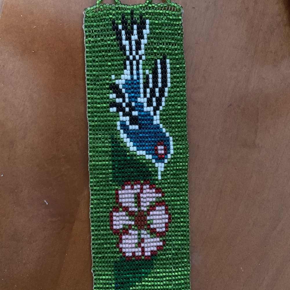 Beautiful handmade beaded bracelet